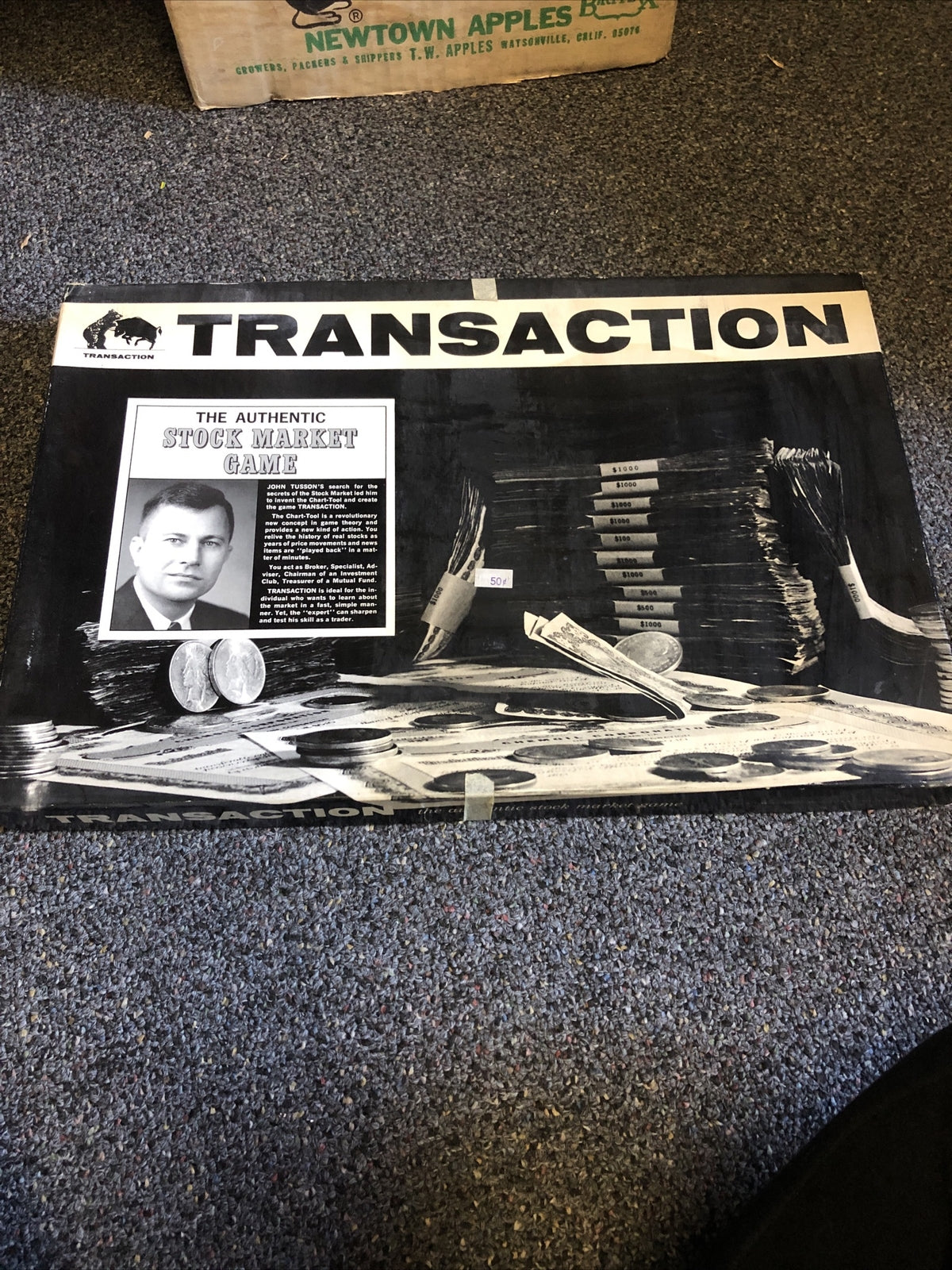 Transaction The Authentic Stock Market Game Rare0