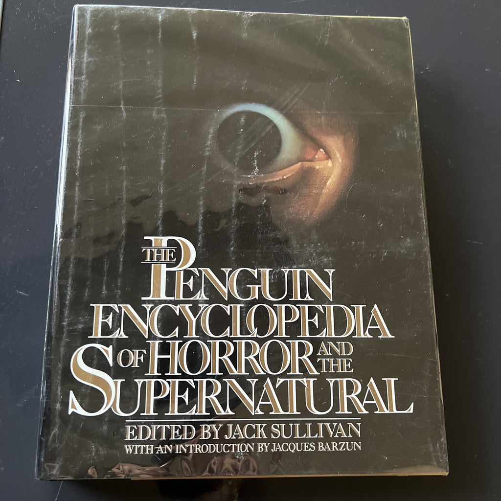 THE PENGUIN ENCYCLOPEDIA OF HORROR AND THE SUPERNATURAL HB/DJ NM- 1986 BOOK0