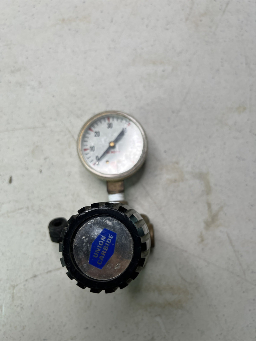 Vintage Regulator USG Gauge With Linde R-2780 76A3 75 PSIG Max1