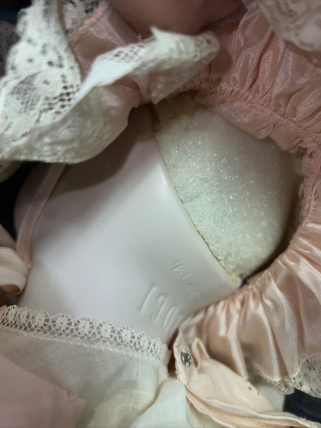 Vintage Barbara Cimino 1982 “1907” Comp Body Bisque Head Doll Fully Jointed 30”7