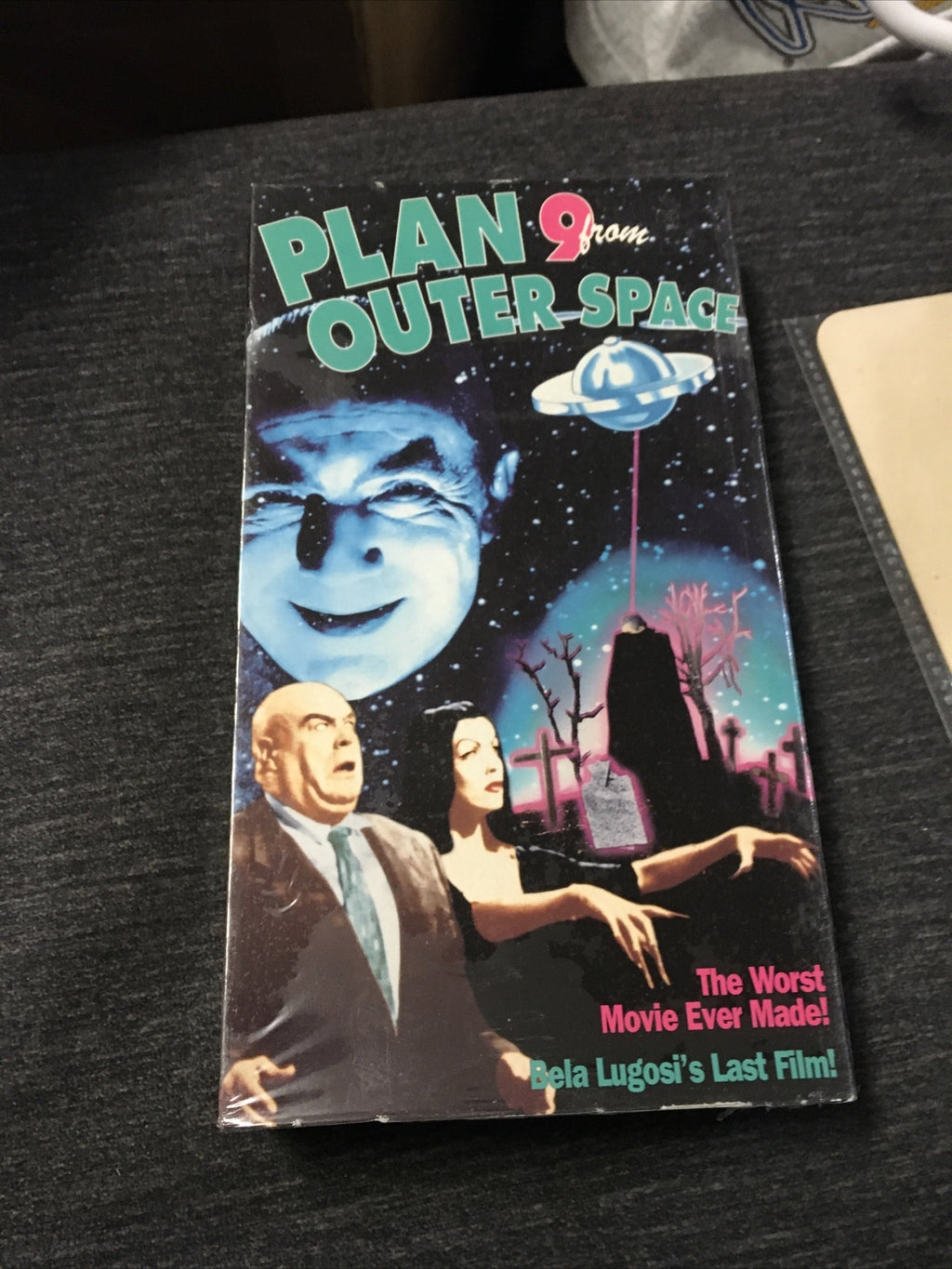 Original Rare PLAN 9 FROM OUTER SPACE ED WOOD VAMPIRA  Science Fiction Sci-Fi0