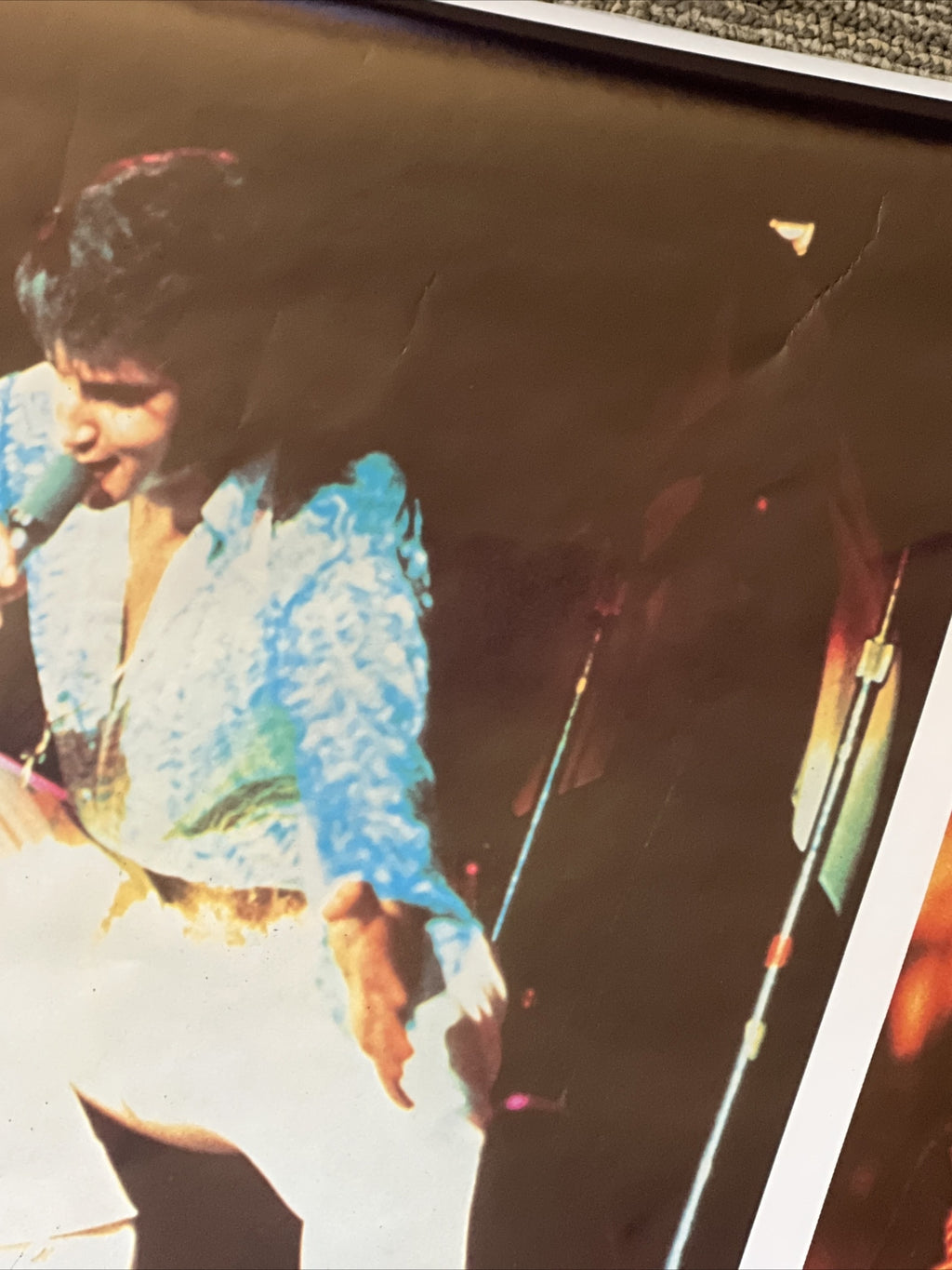 Elvis in Concert 1978 Boxcar Enterprises Inc 100% Original Promo Poster #367