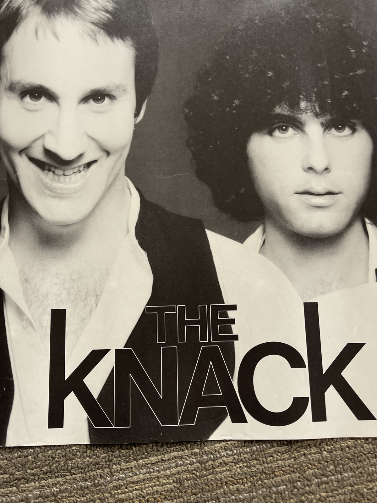 #162 1979 The Knack Punk Record Store promo poster 20 X30”5