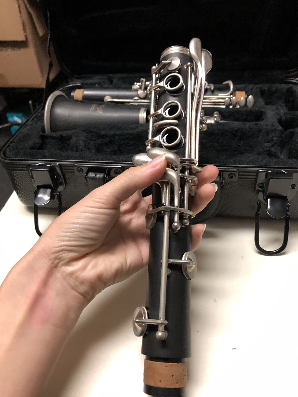 A9 STAGG  CLARINET 77-C With Case, Vintage Beginning Student Instrument5