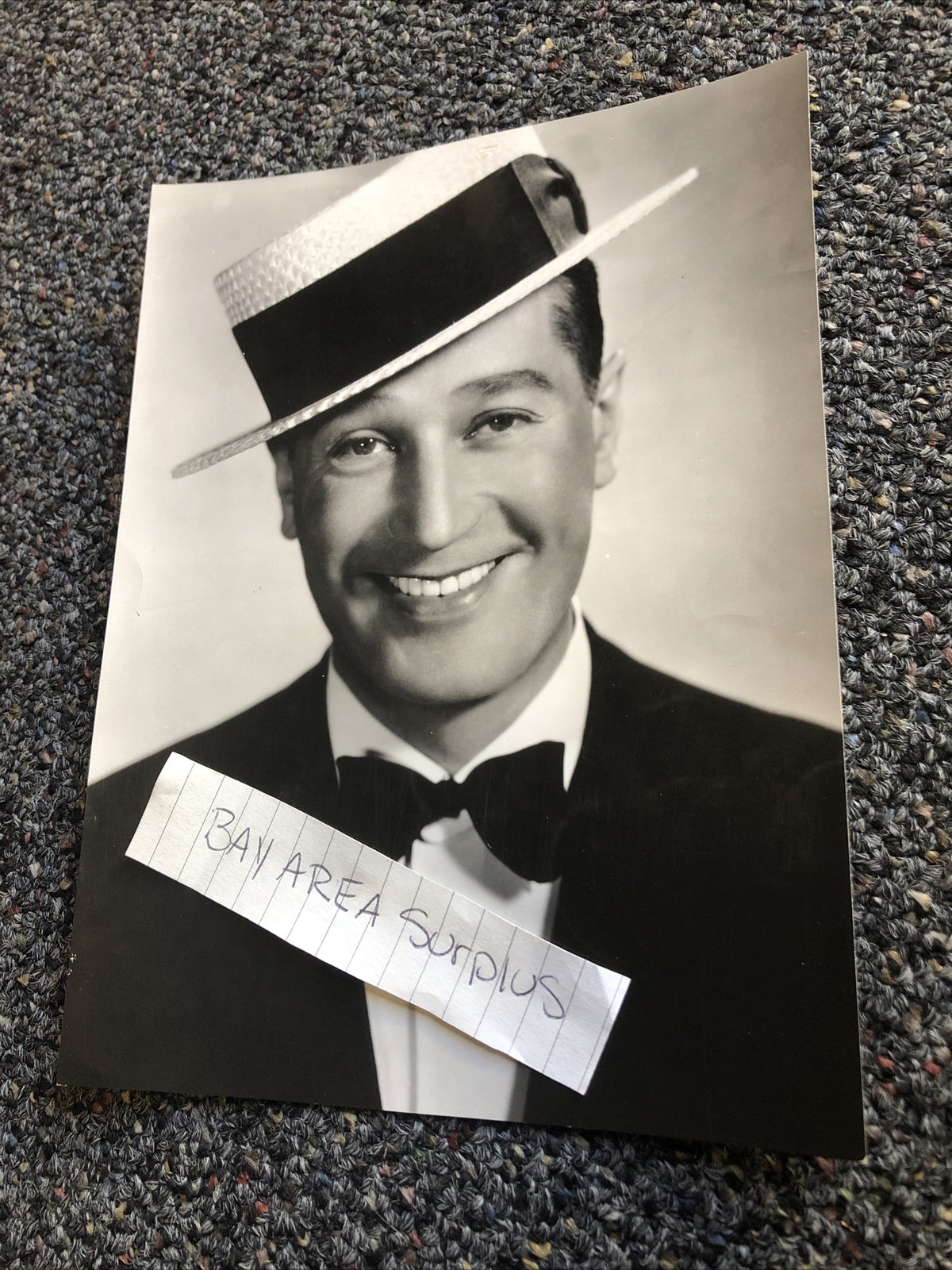 RARE Original Photo Of Maurice Chevalier Black/White 8”x6”0