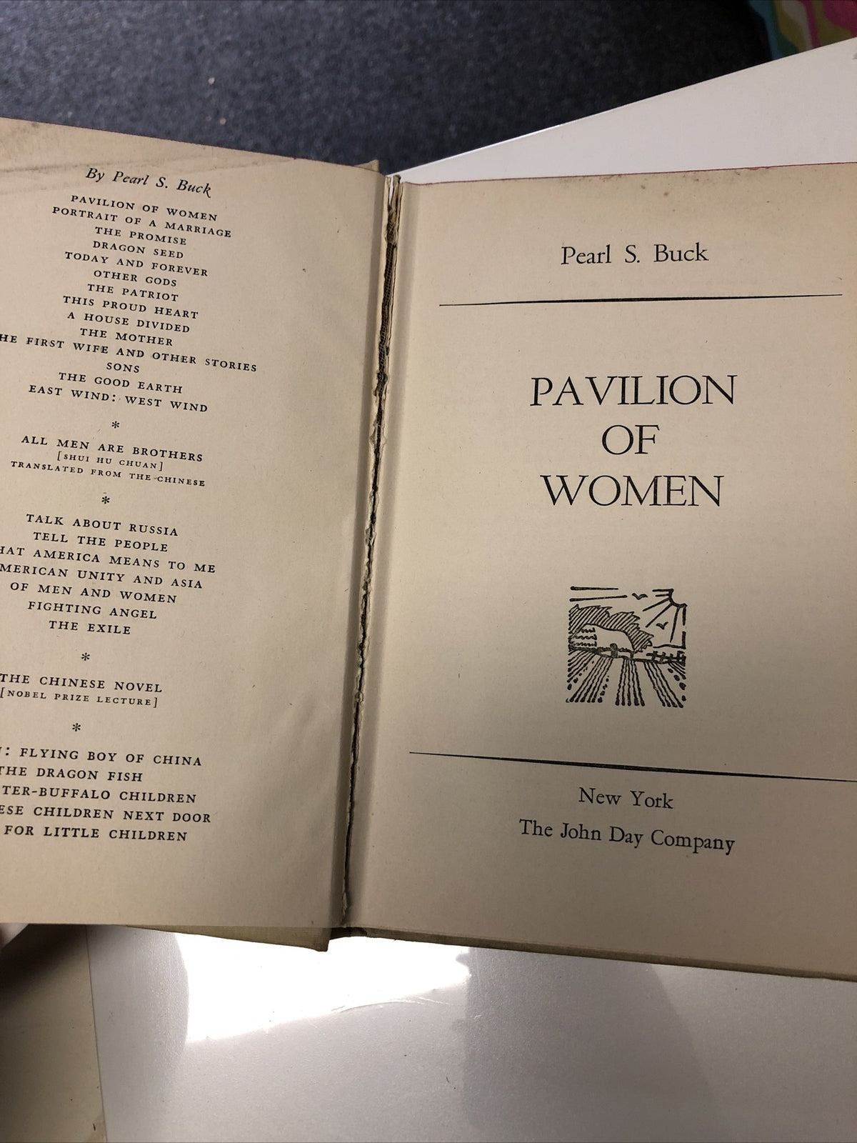 RARE ,PAVILION OF WOMEN by Pearl S. Buck   yr 19464