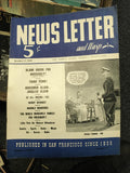 Vintage: News Letter And Wasp 1940 SF Oldest Weekly Paper Historic0