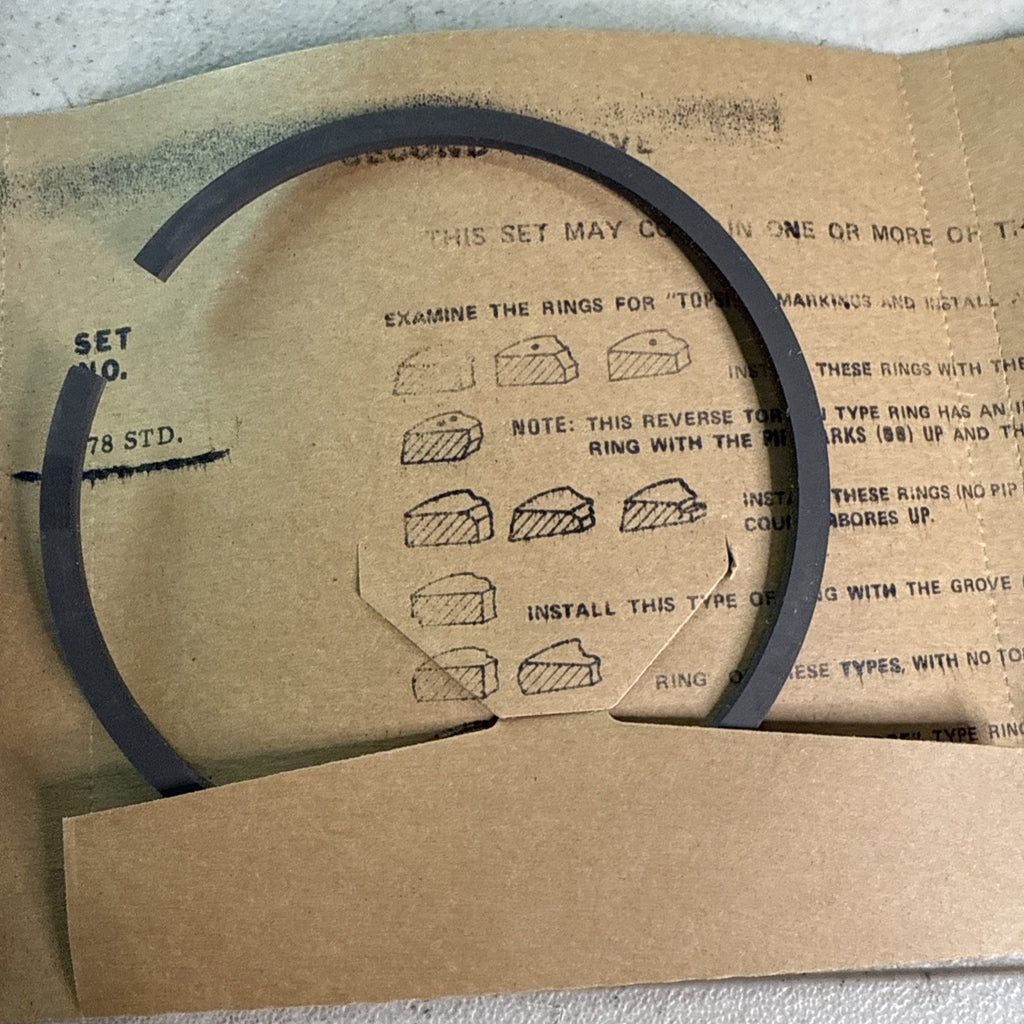 T8013M Ramco TRW 10 Up Engine Piston Rings Made In USA T7678 STD.5