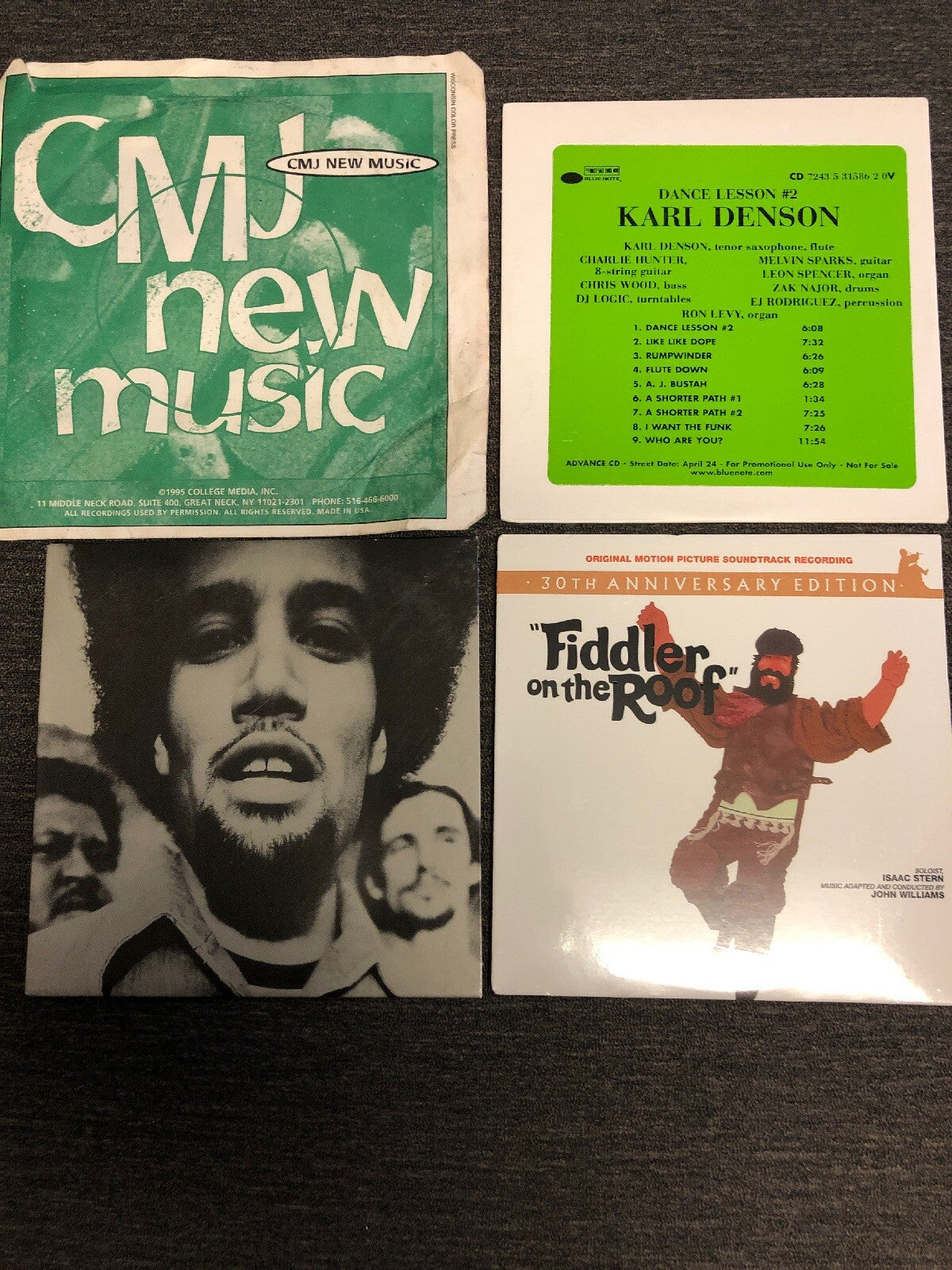 Mix Of Artist Ben Harper, Fiddler On The Rood, Karl Denson, CMJ New Music Lot 40