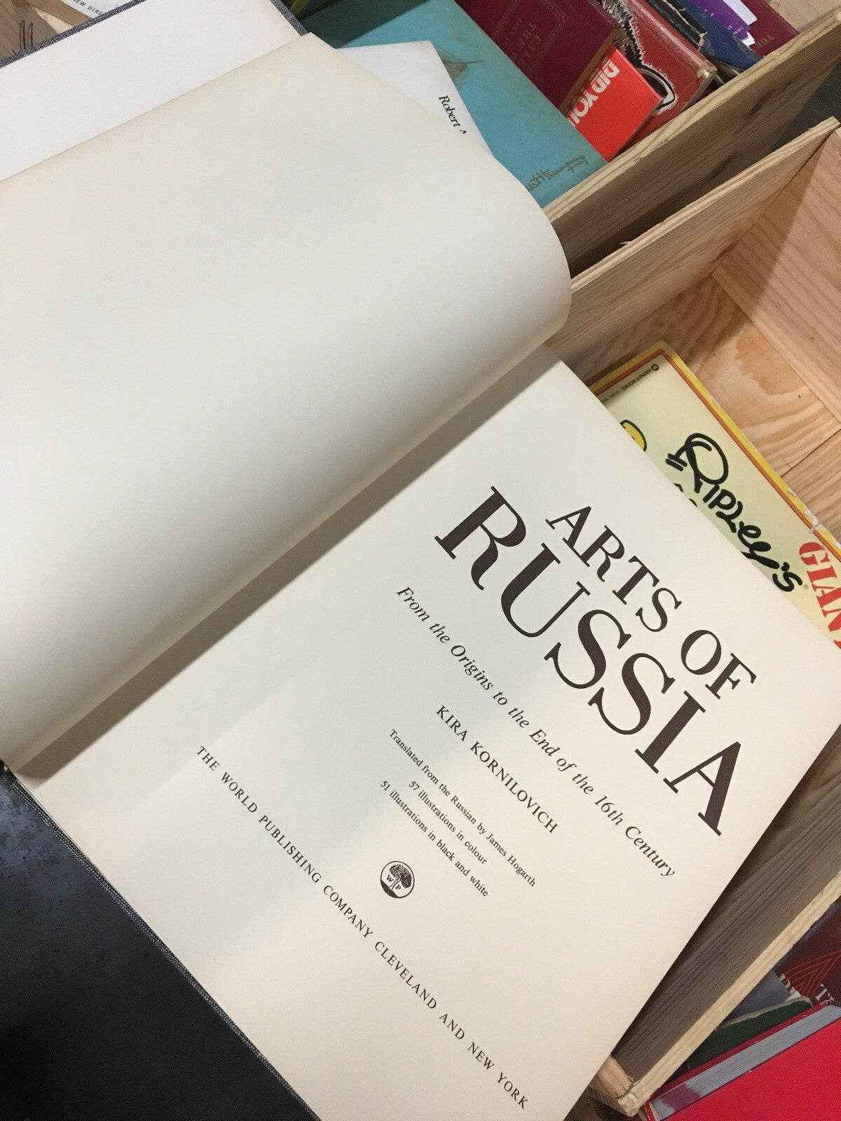 1967 Arts Of Russia From Origins-16 Century by Kira Kornilovich0
