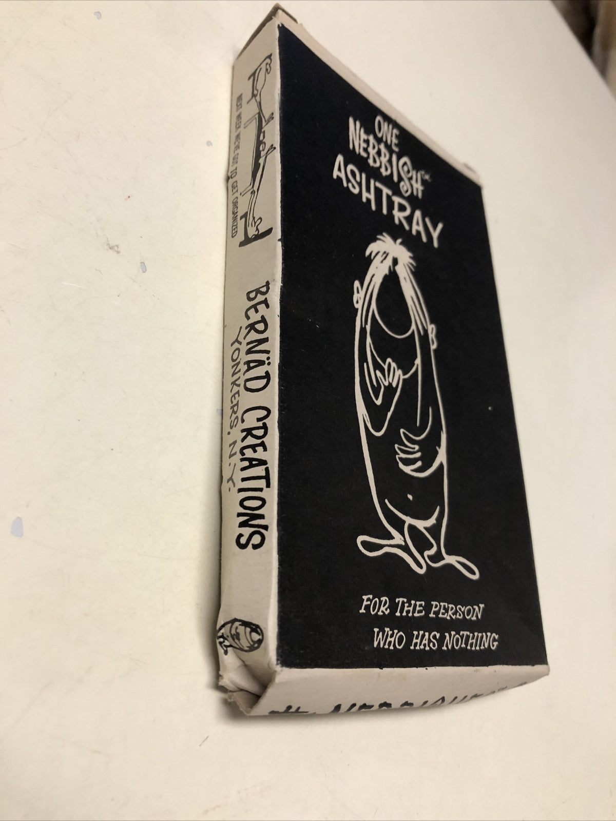 Vintage Nebbishes The Nebbish Ashtray W/ Original Box1
