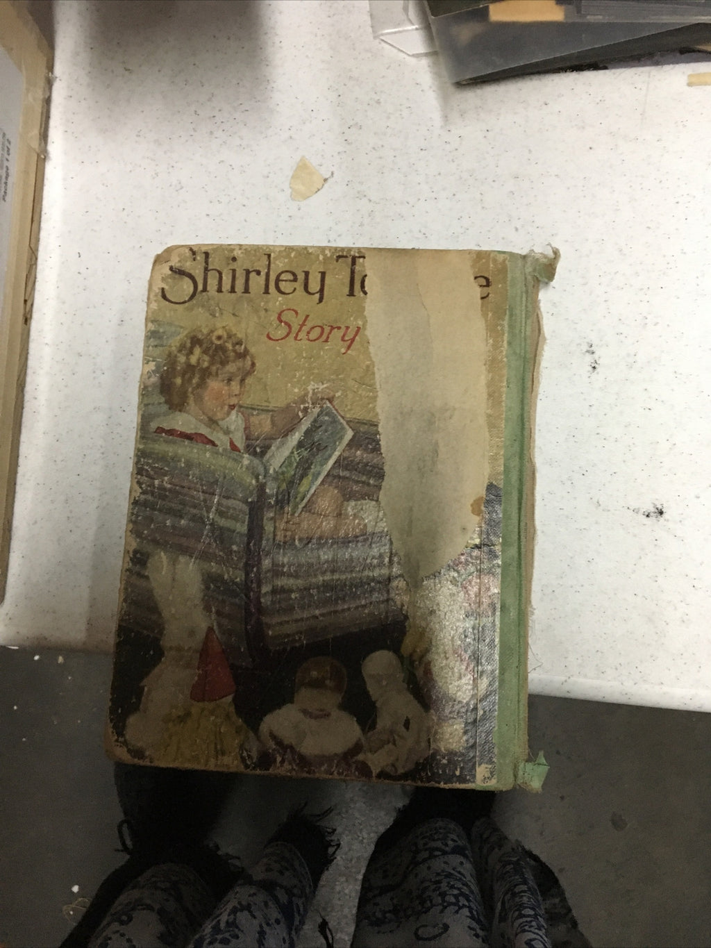 Vintage Sherley Temple's Storybook, 1958, hardcover, Used Illustrated2