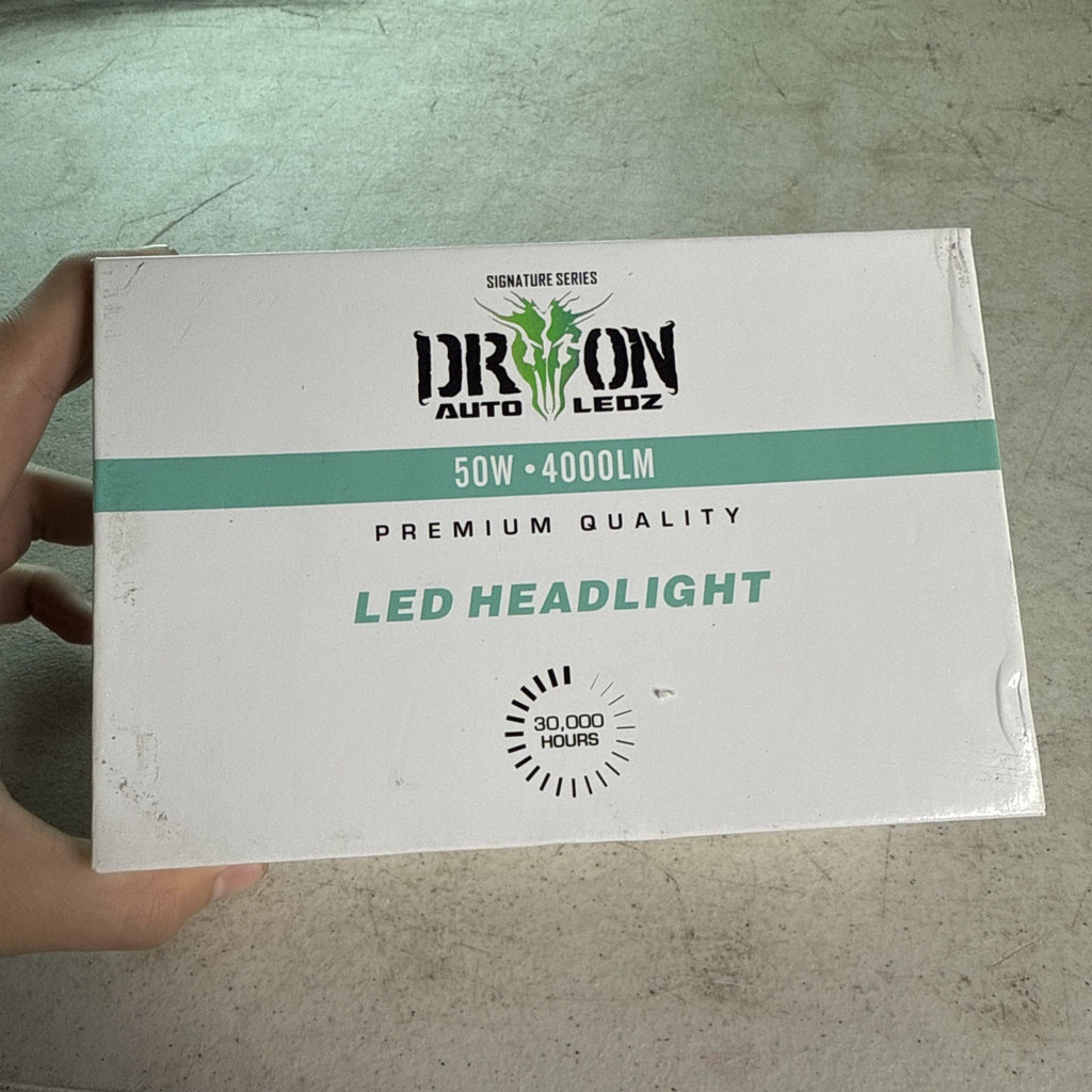 (Set Of 2) DragonLedz Signature Series H8/H9/H11 LED light bulbs In White9