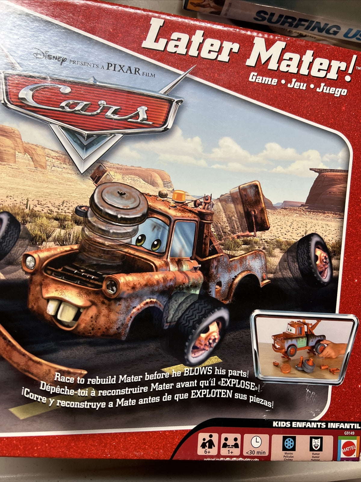 Later Mater! Disney Pixar Films : Cars Game For Kids 6+0