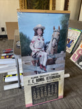 Rare VTG Beaver  Springs Pa Farm Chicks Palomino 1952 Calendar0