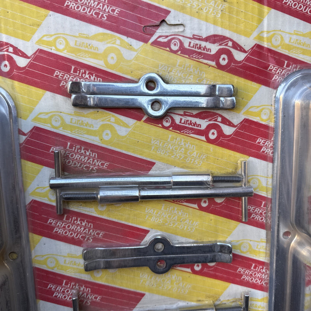 NOS Vintage Lil John’s Performance Small Block Chevy Power SBC Valve Covers 3502