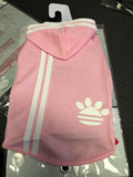 Pet Pampet Fashion Dogs And Cats Hoodie Pink Shirt Size 3 Doggy Styles0