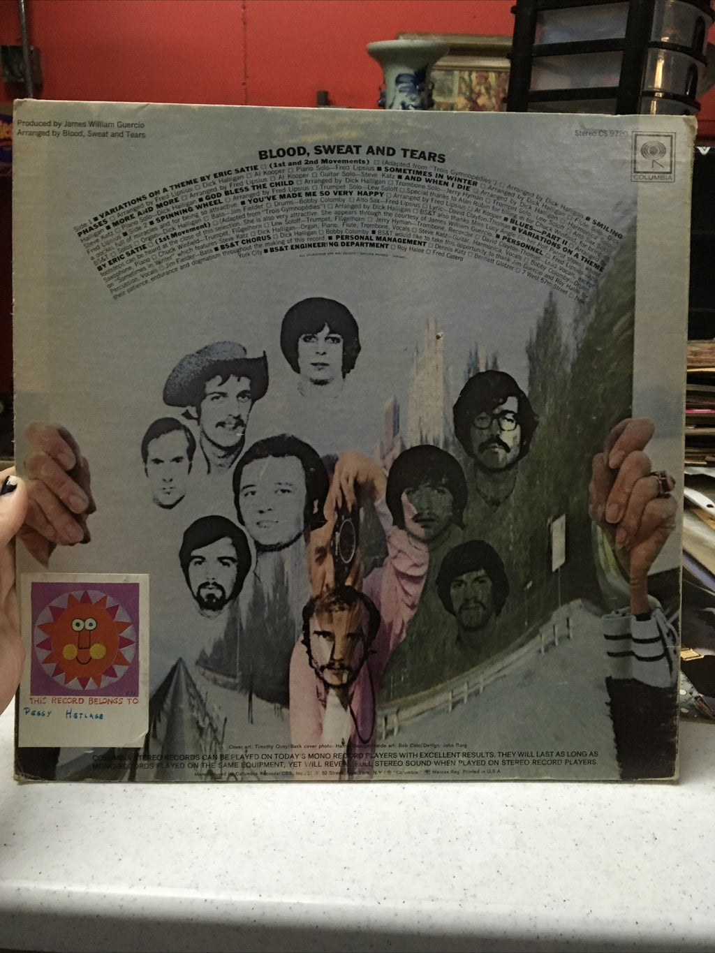 BLOOD, SWEAT & TEARS - BLOOD SWEAT AND TEARS Vinyl Record1