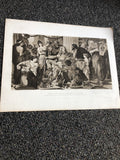 Antique 1888 photogravure "Alaric the Goth as Conqueror in Athens," L. Thiersch0