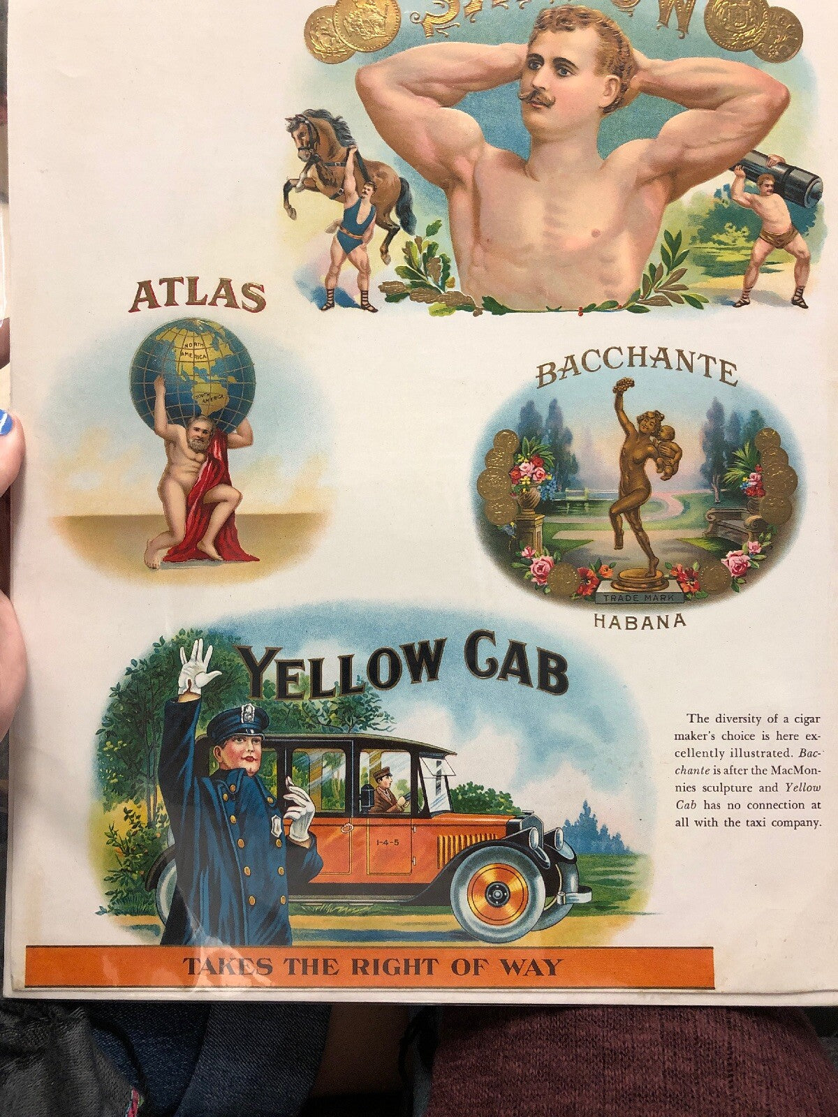 Lot 3 Vintage Cigar AD Poster Habana El Duelo The Lone Queen7