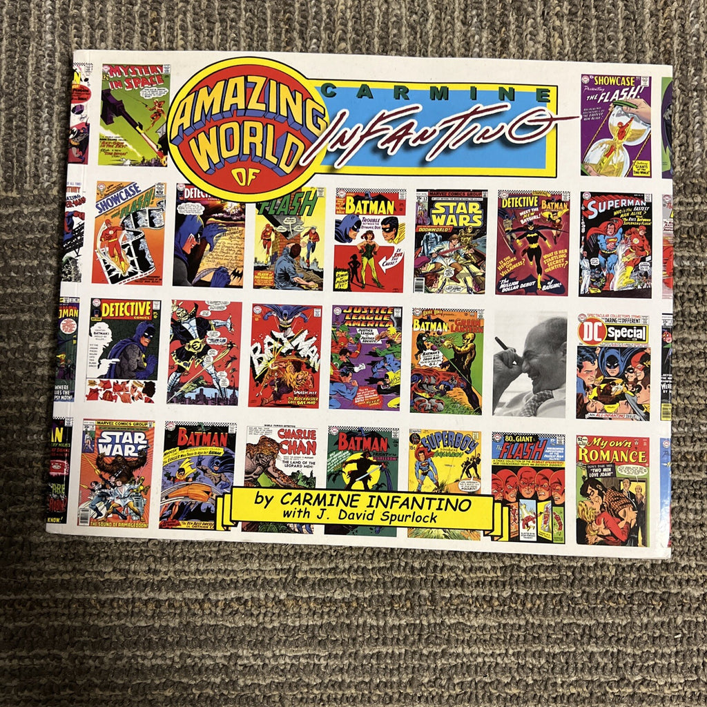 The Amazing World of Carmine Infantino Comic Art Book Novel0