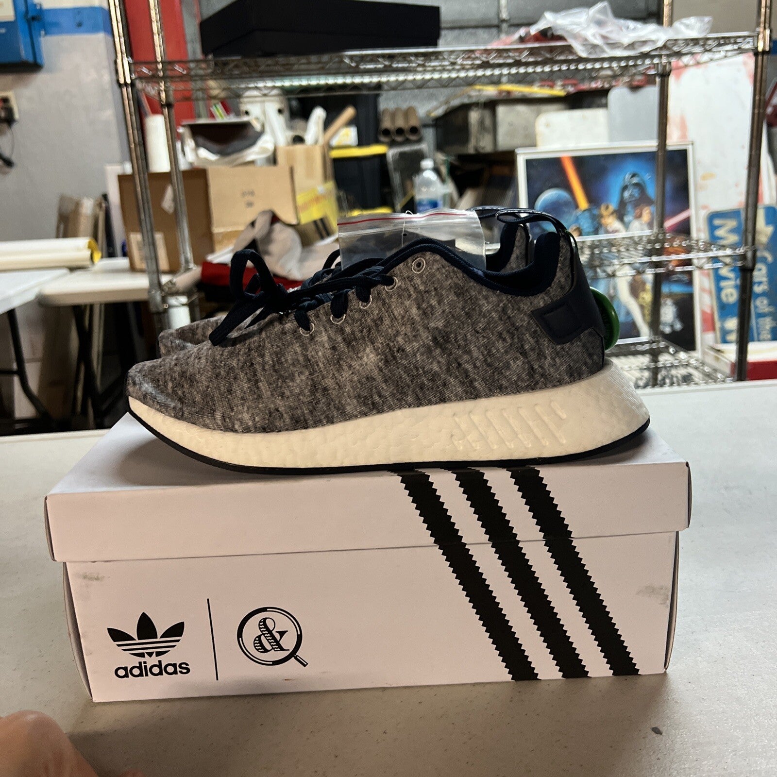 Adidas Originals Nmd R2 Uas Mens Shoes Size 7, Color: Core Heather1