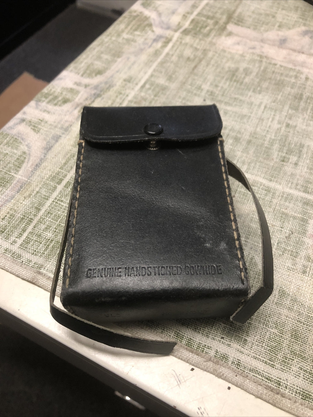VINTAGE RIVIERA POCKET SIX TRANSISTOR WITH GENUINE COWHIDE CASE5