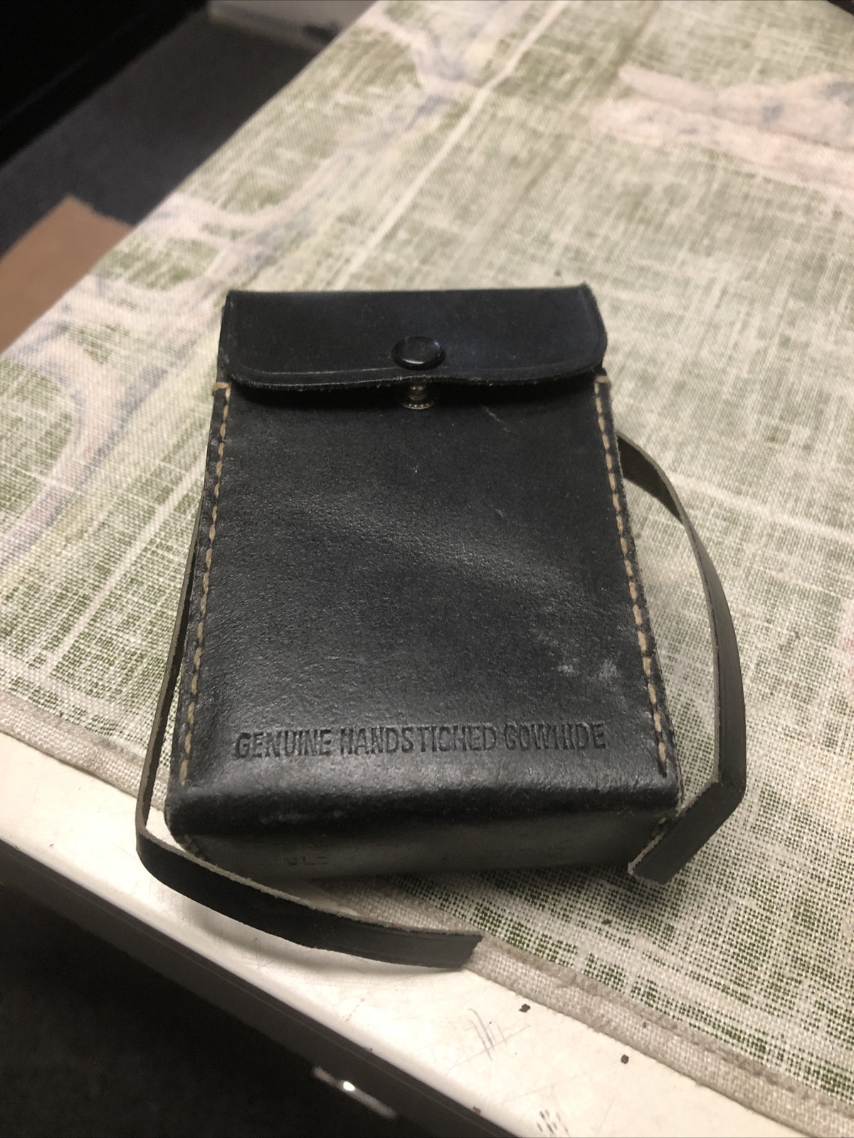 VINTAGE RIVIERA POCKET SIX TRANSISTOR WITH GENUINE COWHIDE CASE5