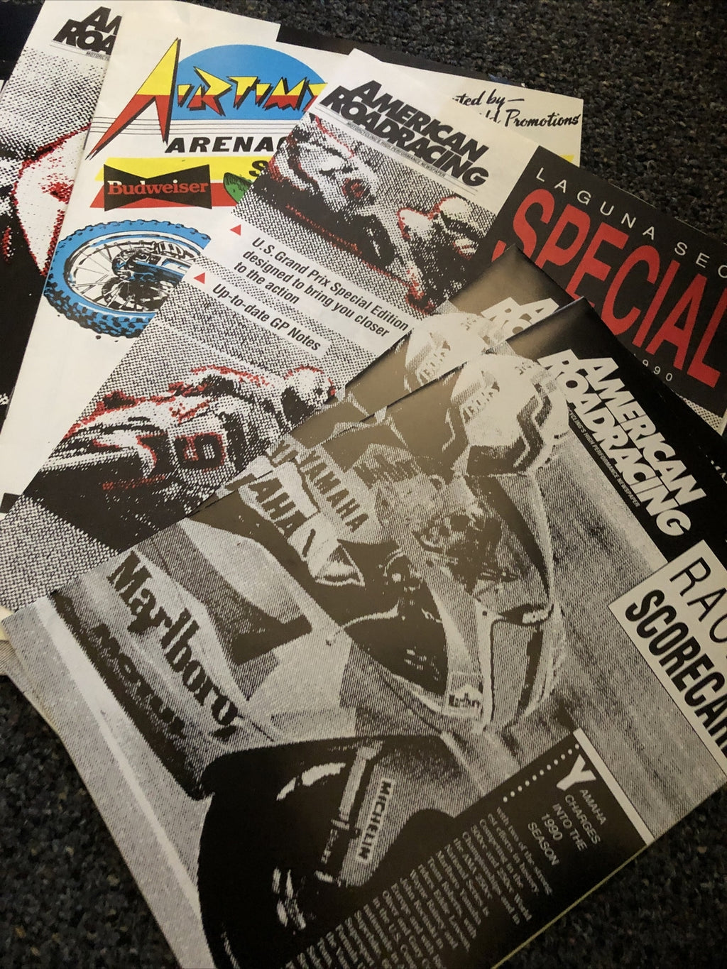Vintage Yamaha & Honda International Grand Prix April 19903