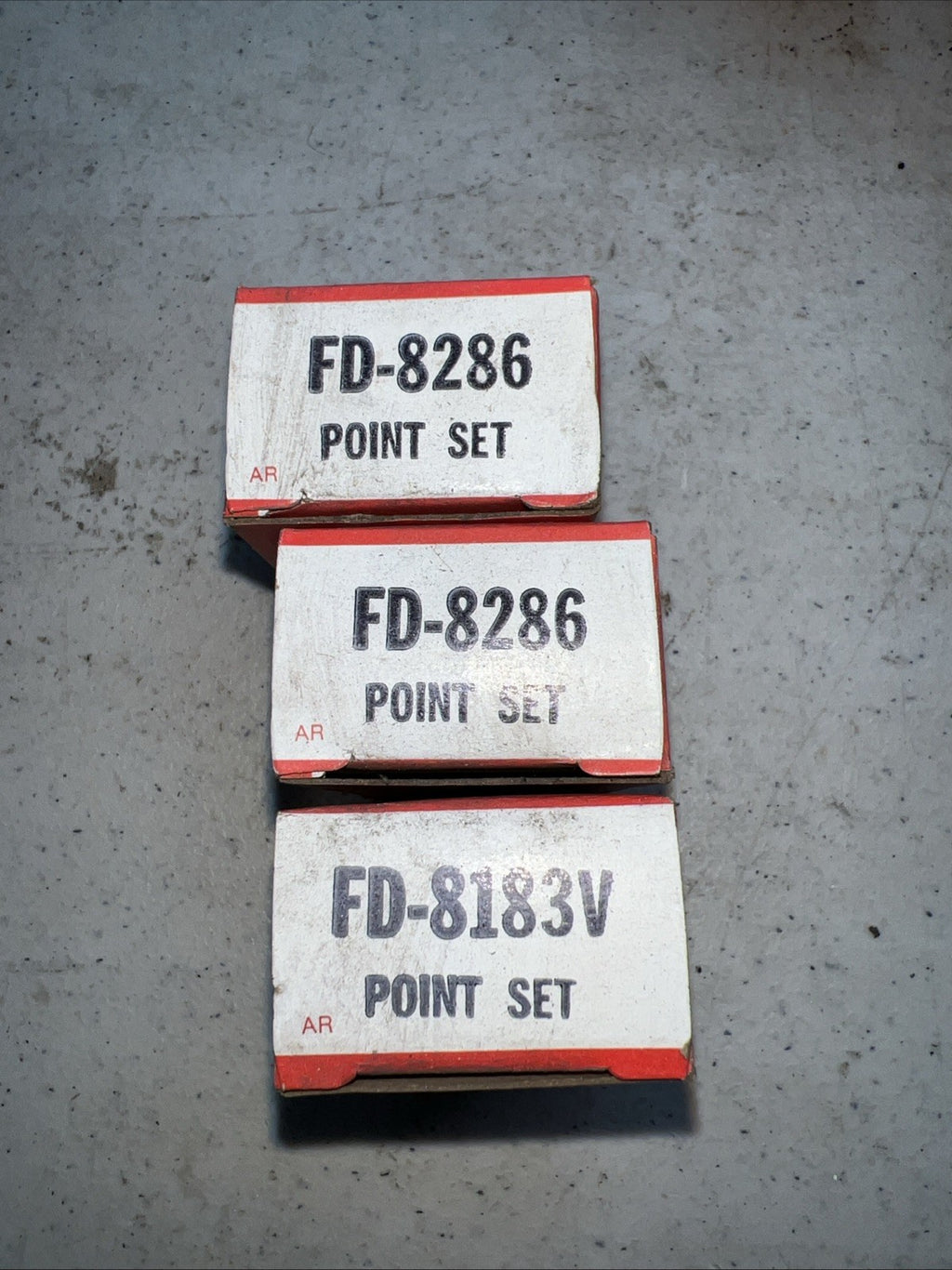 Lot of 3 Vintage Point Sets FD-8286 & FD-8183V NOS Standard Plus0