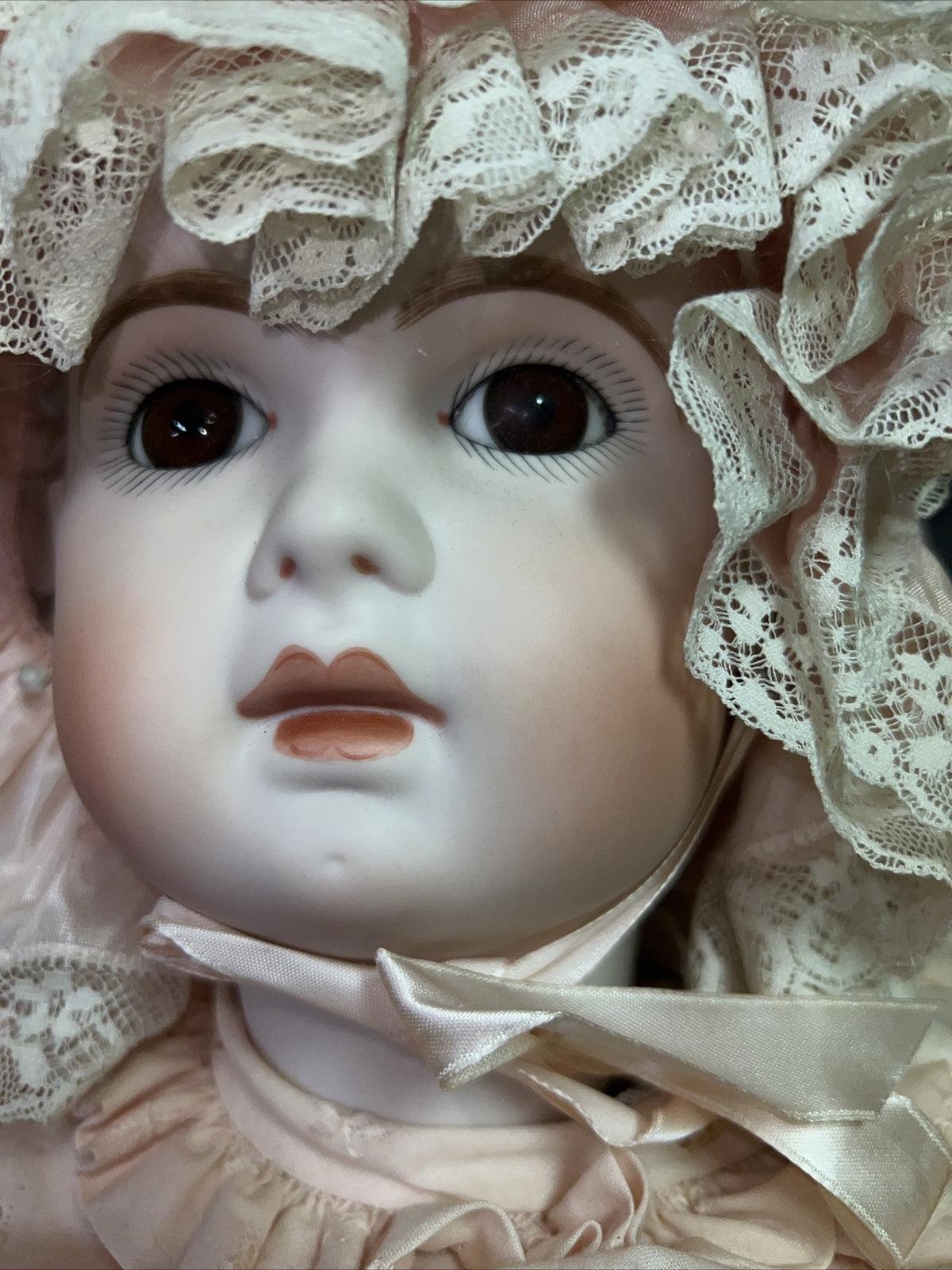 Vintage Barbara Cimino 1982 “1907” Comp Body Bisque Head Doll Fully Jointed 30”4