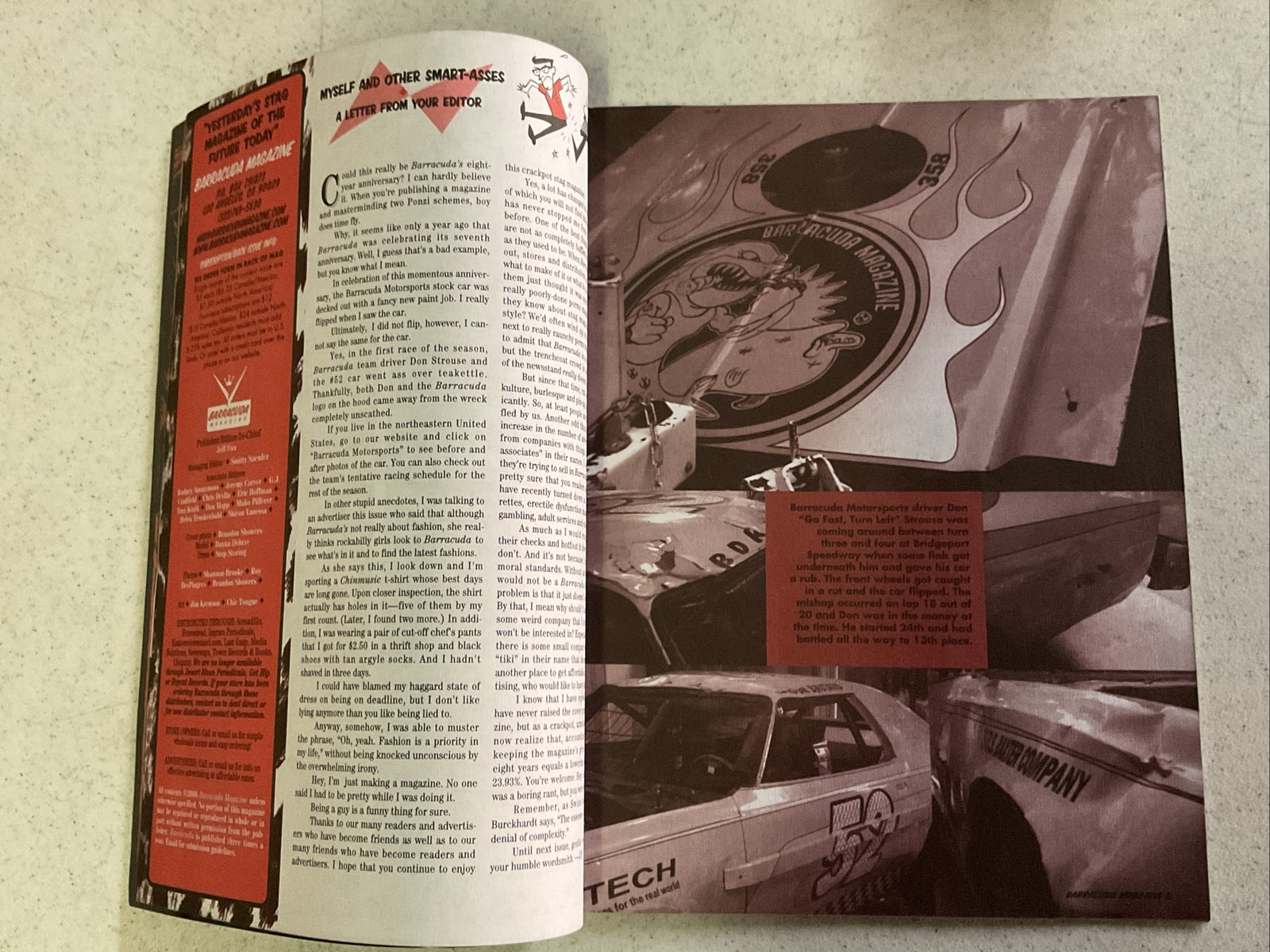 Barracuda #26 Out of Print (Von Dutch Auction) 8th Anniversary Edition3