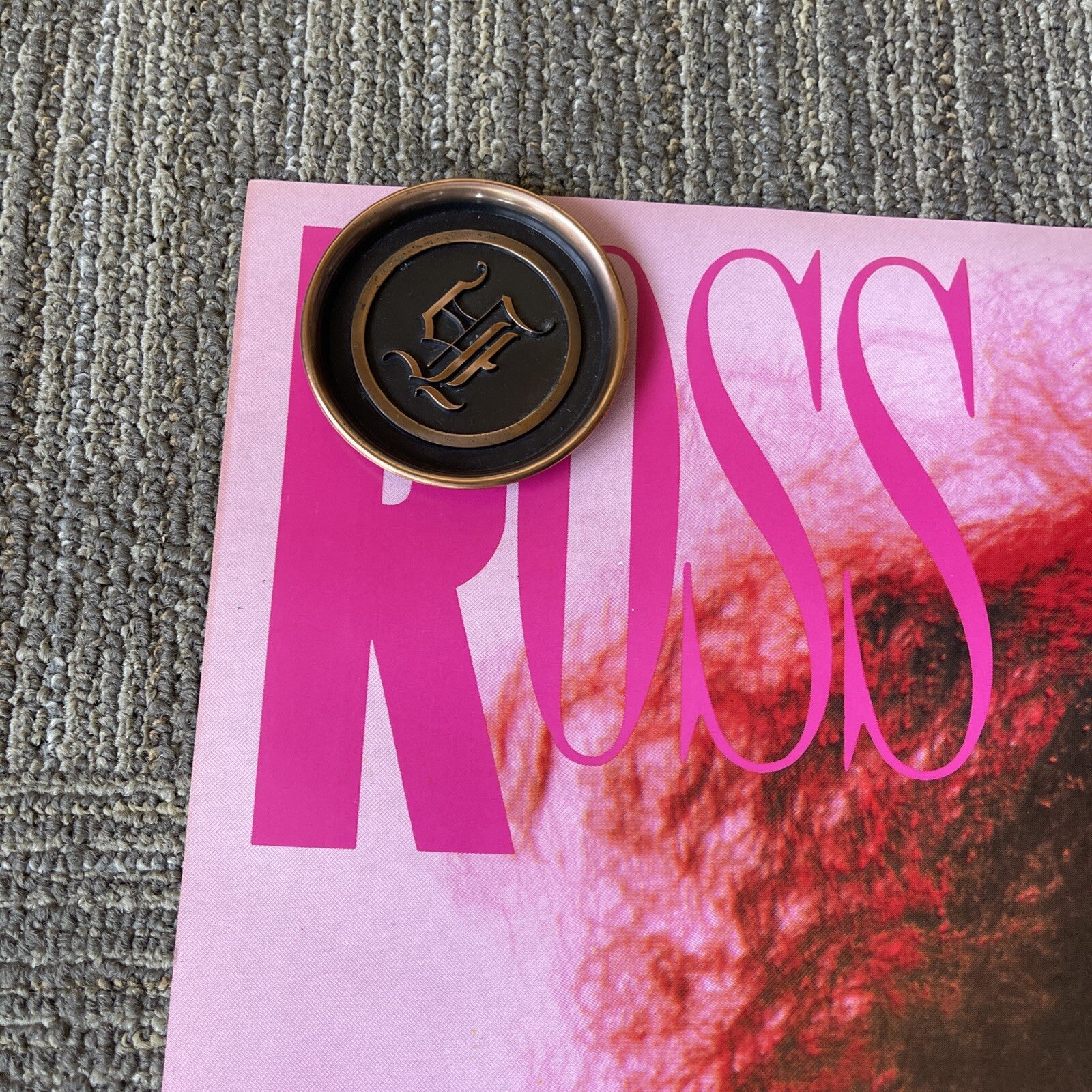 Original 1983 RCA Records Diana Ross Pieces Of Ice Record Store Promo Poster #511