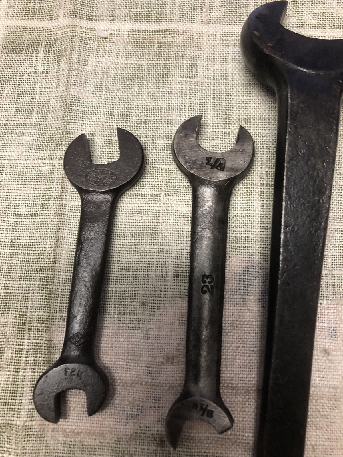 Vintage Lot Of 4 Wrenches Mixed Lot3
