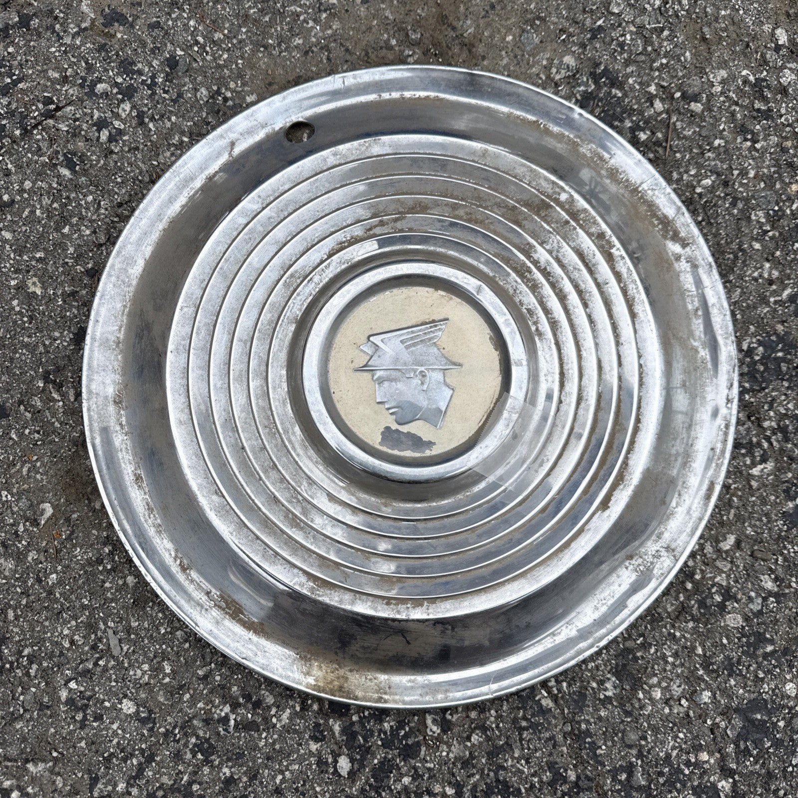 Vintage 1956 Mercury Montclair Monterey Monarch 15" Hub Cap1