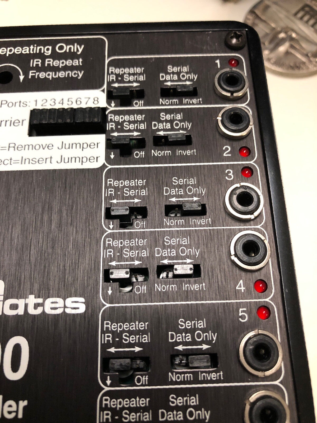 IRL-5000 Eight IR Source Controller Multi Room AV | ADA Audio Design Associates2