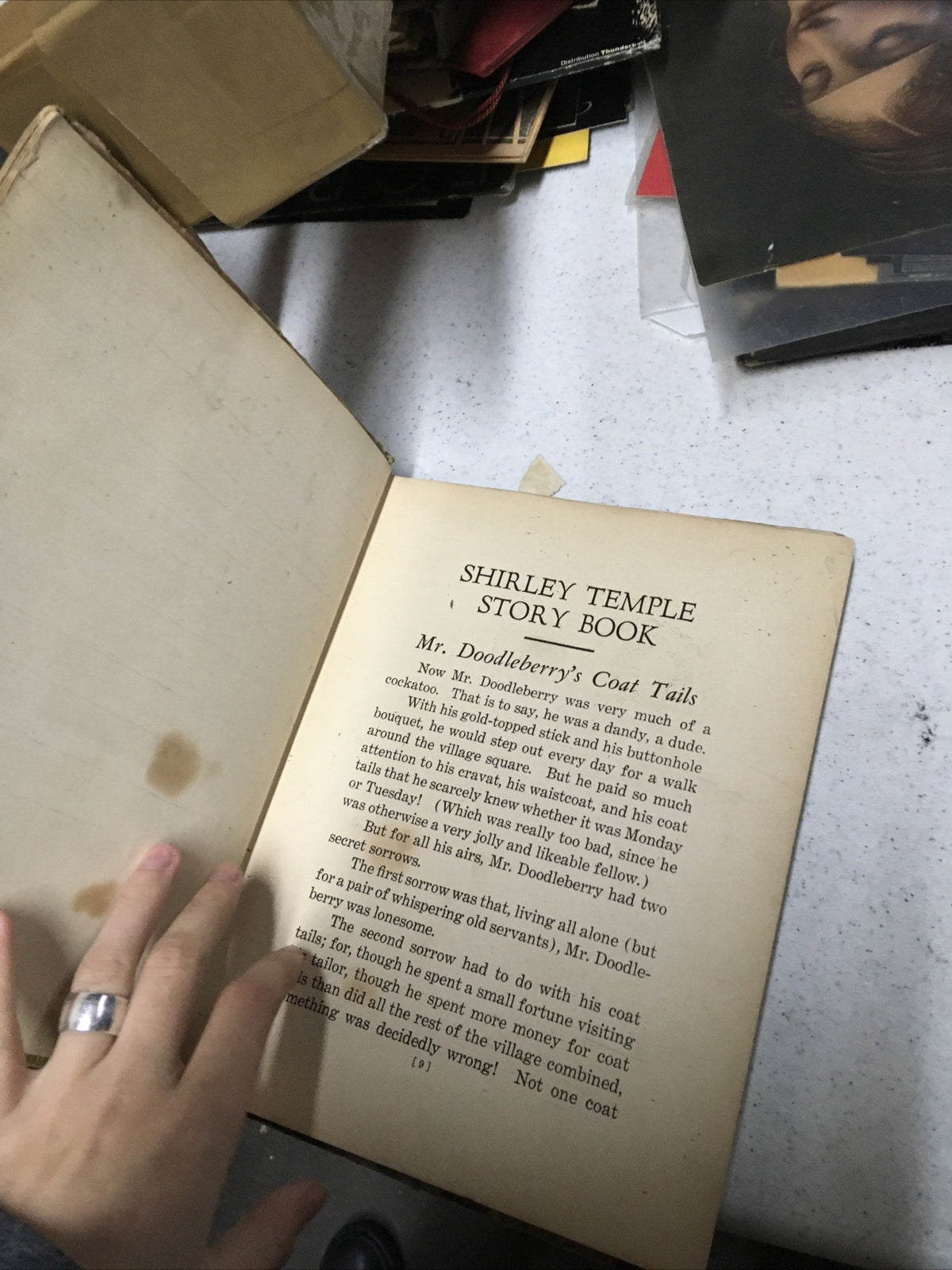 Vintage Sherley Temple's Storybook, 1958, hardcover, Used Illustrated6