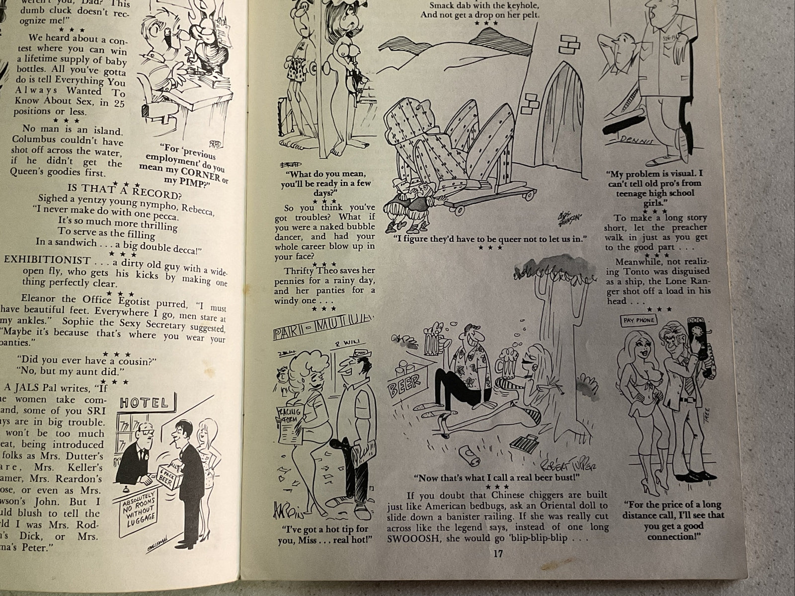 Vintage Comic Books Adult Humor Risque Pierre Davis 1972 Lot9