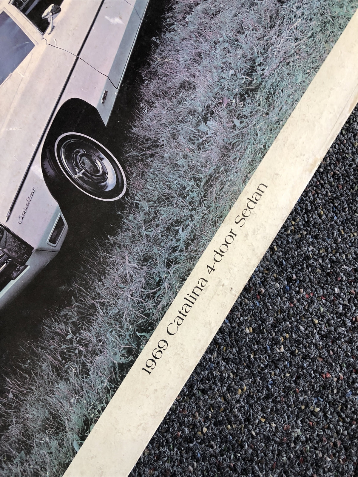 20" Vintage 1969 Catalina 4-door Sedan Car Dealership Advertising Sign1
