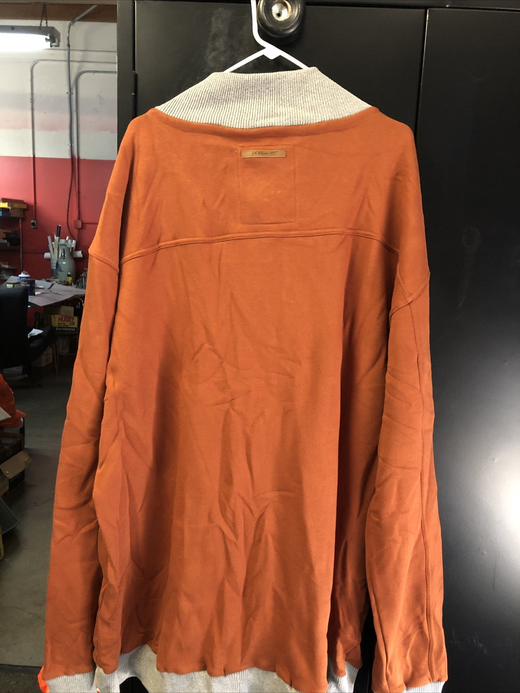 A. Tiziano Full Zip/ Button Up Copper Jacket Size 6XL NOS7