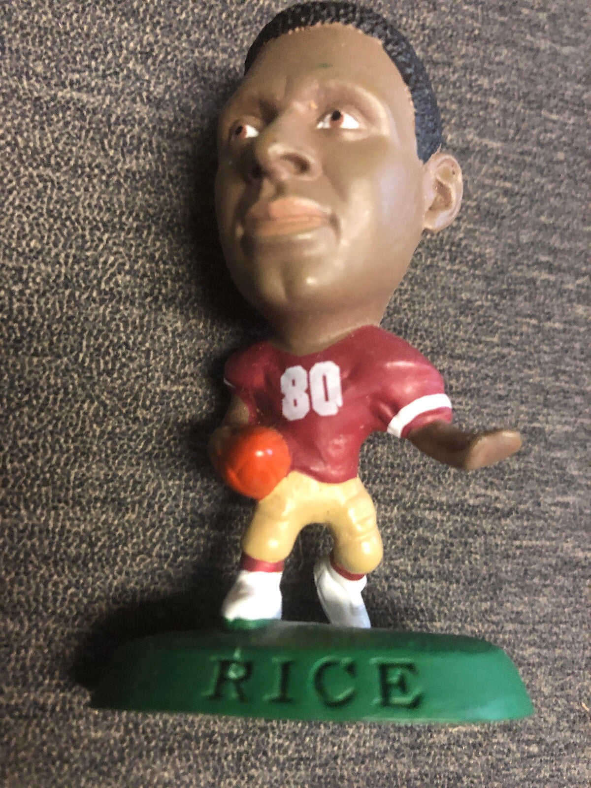 1996 NFL Jerry Rice HOF SF 49’ers Corinthian Headliners Football Figure NFL0