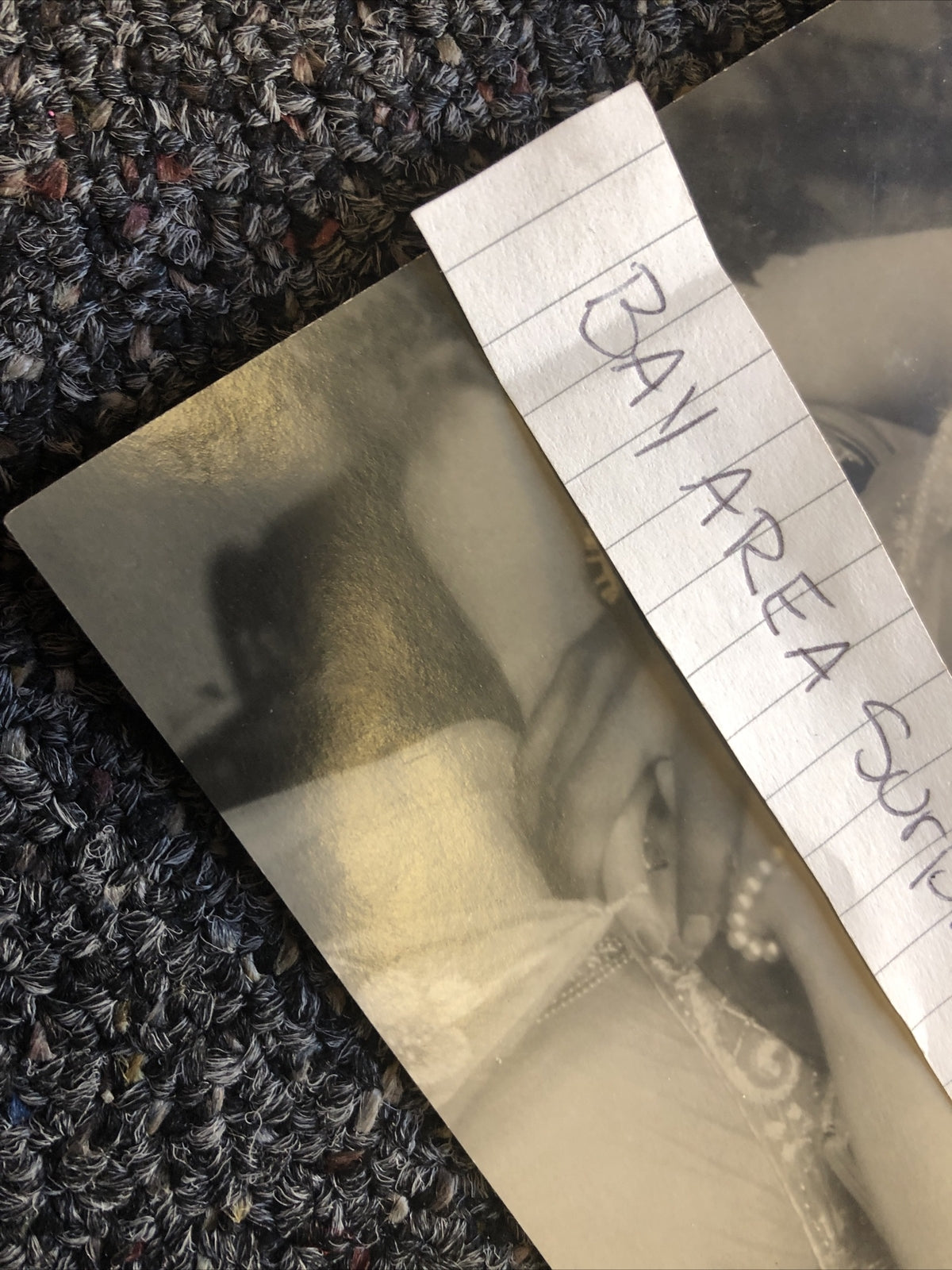 Rare Original Photo Of Greta Garbo & John Gilbert 8.5”x7”4