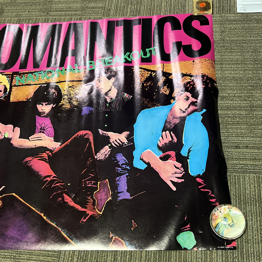 Romantics National Breakout 1980 CBS Records Album Promo Poster #303
