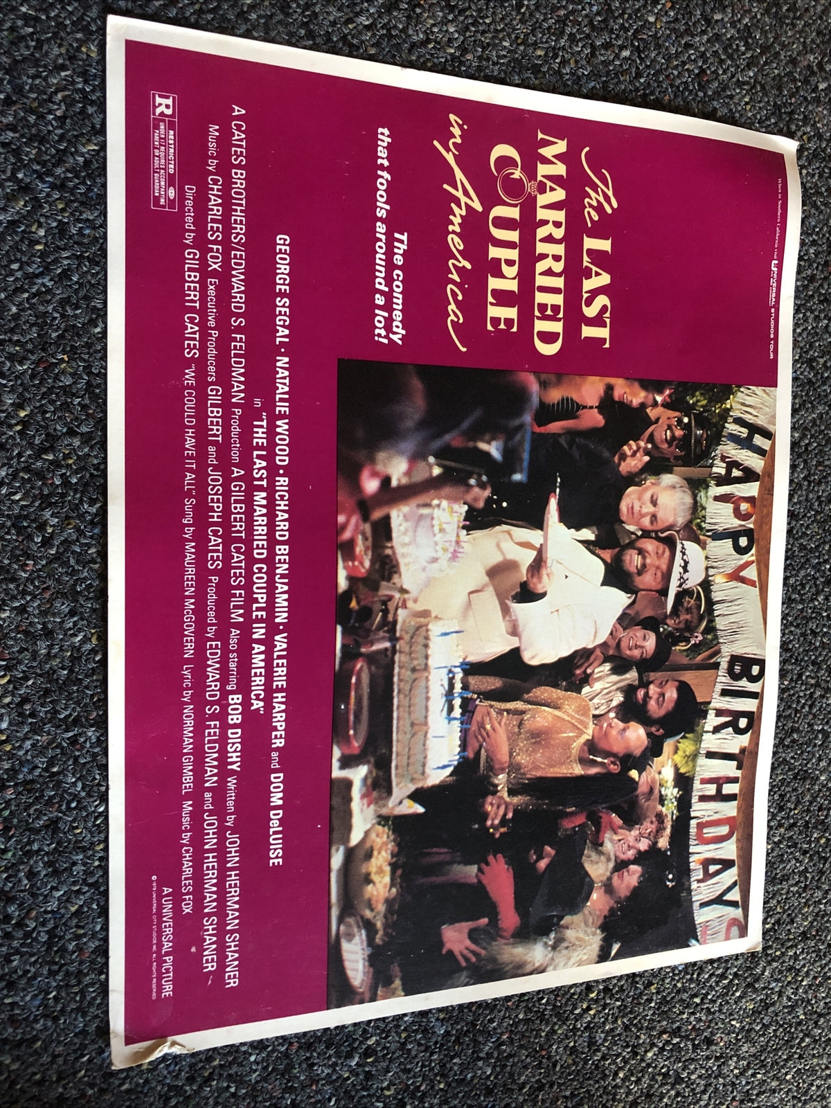 The Last Married Couple in America  11x14 Lobby Card1