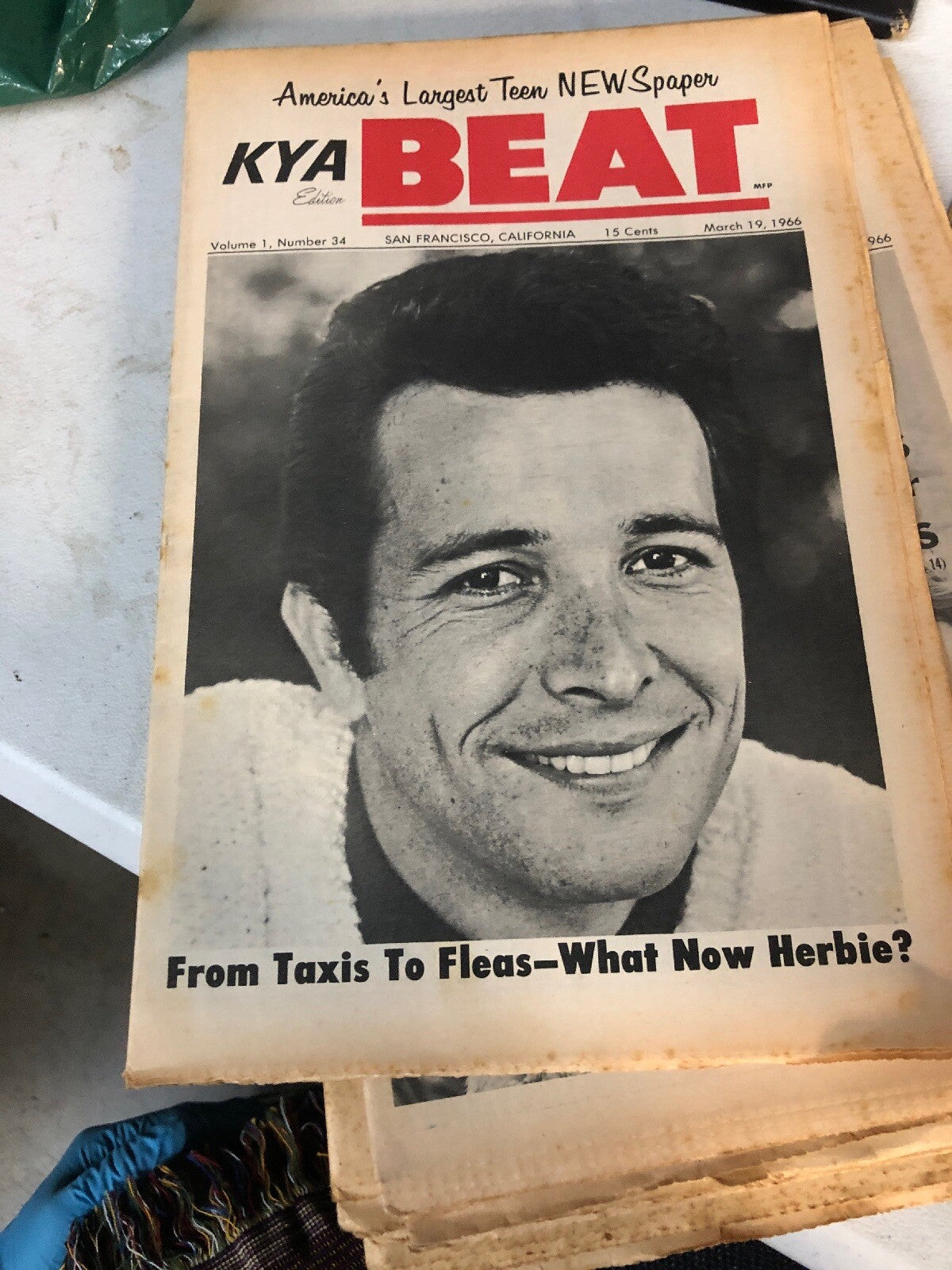 KYA Beat 1966 Teen Magazine vol.1 No. 34 Herb Alpert Rolling Stones ANIMALS CHER0