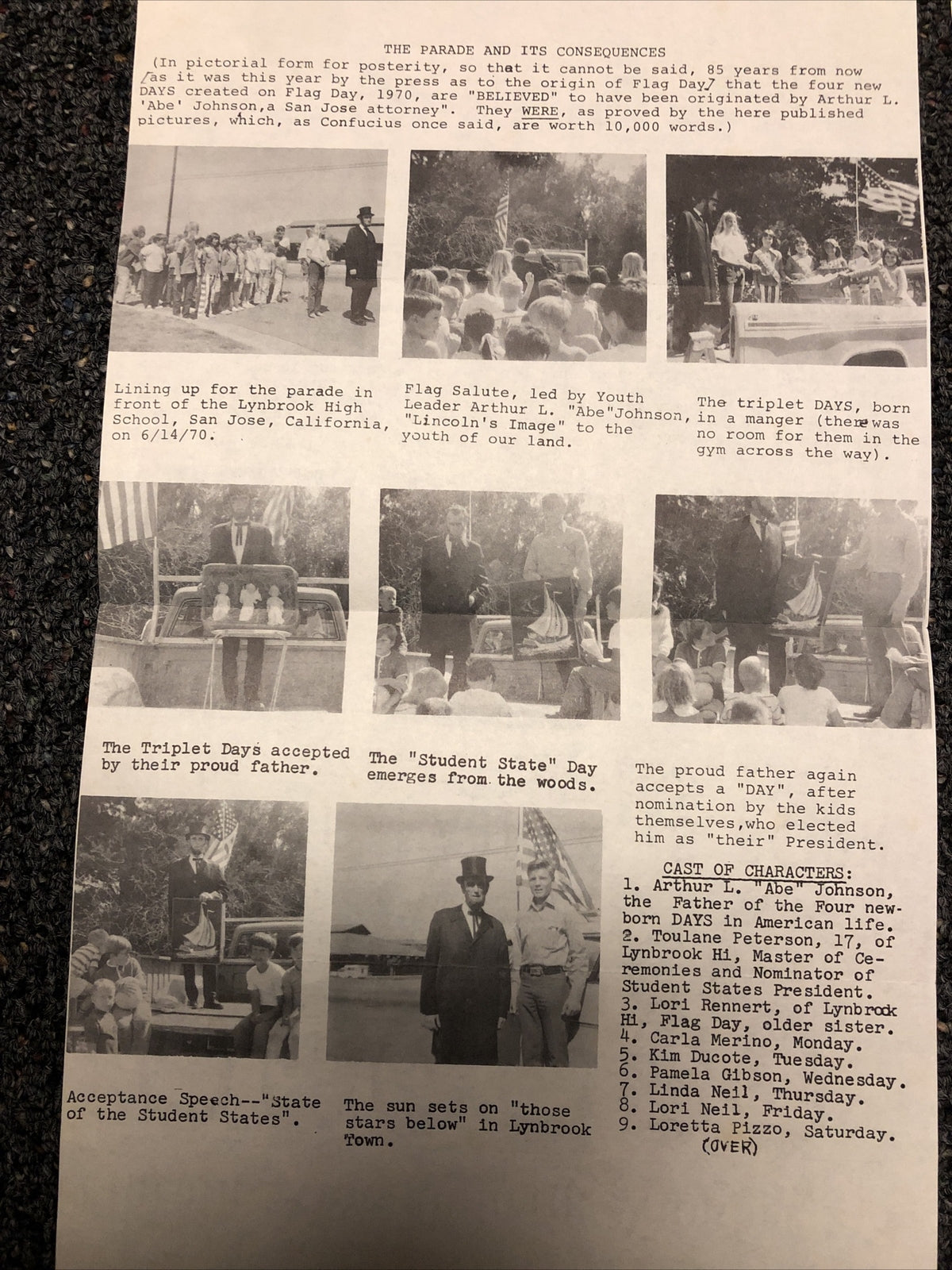 Lot 3 Lincoln Aids Bulletin Number 23-25 Ofc general welfare federation American3