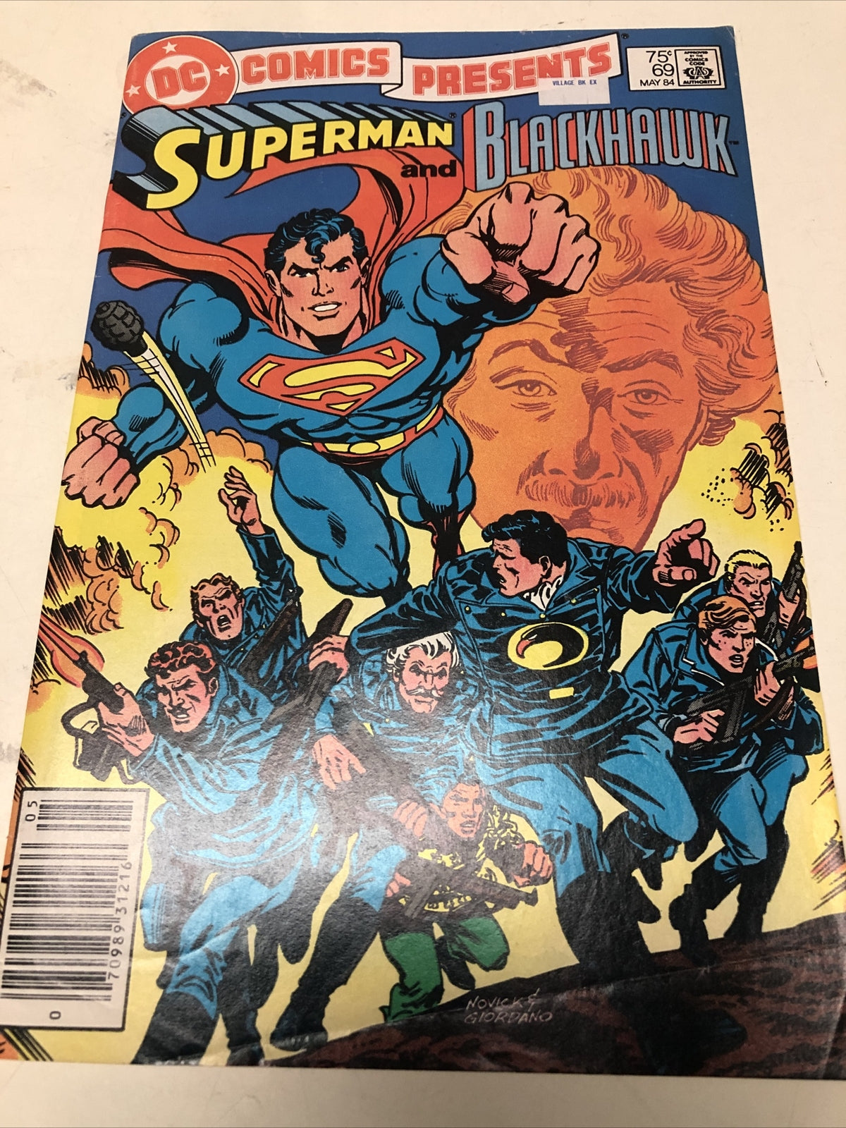 Dc Superman And BlackHawk No 690