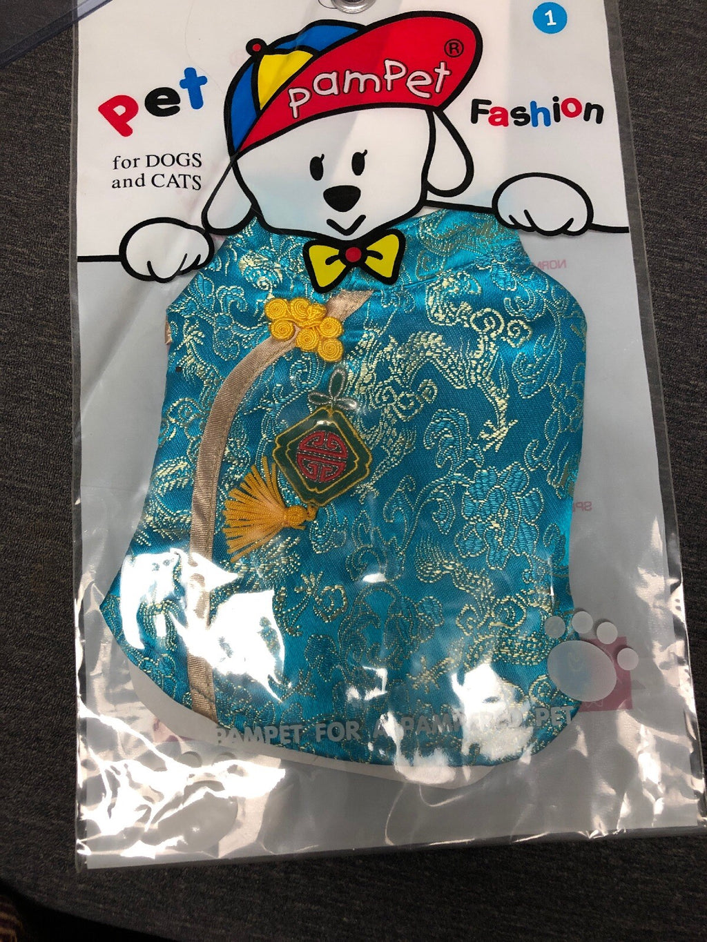 Pet Pampet Fashion Dogs And Cats Chinese Dress Couture Size 1 Doggy Styles0