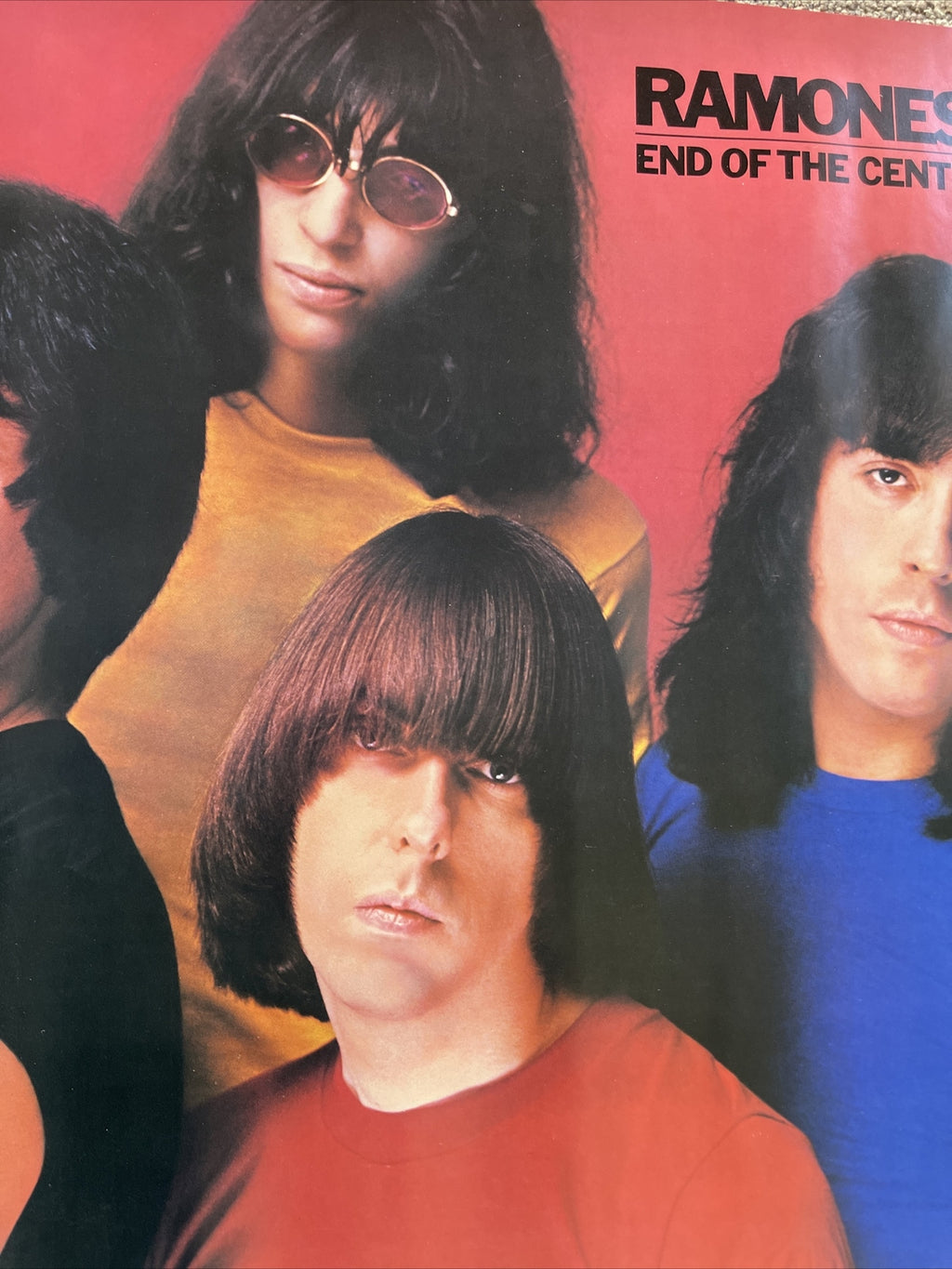 #181 1980 Ramones End Of A Century Record Store Promo Poster 23” X 23”6