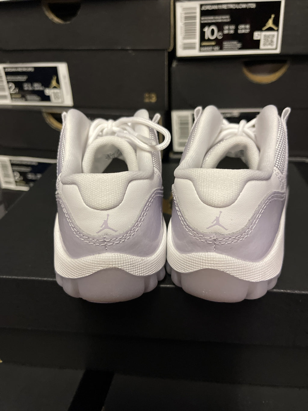 645107-101 Toddlers Air Jordan Retro 11 Low (TD) 'Pure Violet' Size 10c3
